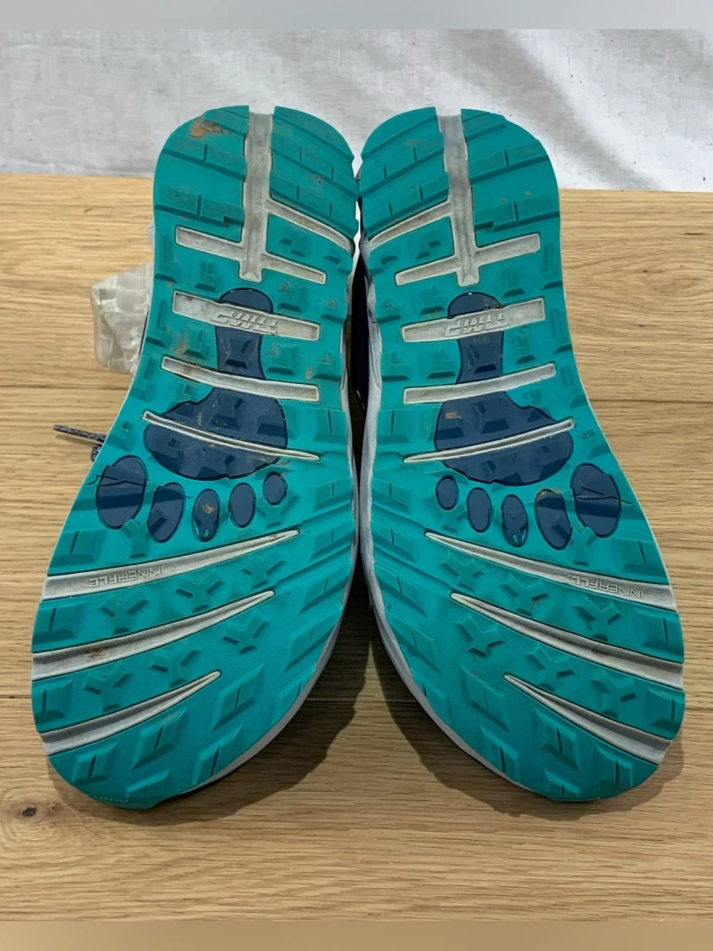 Altra Timp 3 Women’s Trail Running Shoes Size 10.5 Blue Teal Athletic Sneakers